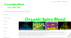 Desktop Screenshot of organicspiceblend.com